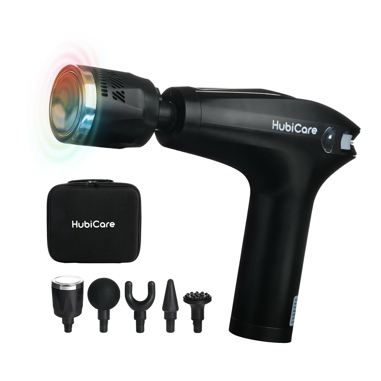 HuBDIC Extension Handle Heat&Cool Massage Gun FE-5848 (휴비딕 연장 핸들 냉온 마사지 건 FE-5848)