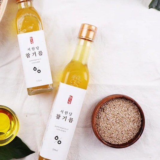 [SEOWONDANG] Pure Sesame Oil 250ml