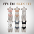 [VIVIEN] Skin Fit Lycra Underwear 12pcs Set (비비안 스킨핏 라이크라 속옷 12종 세트)