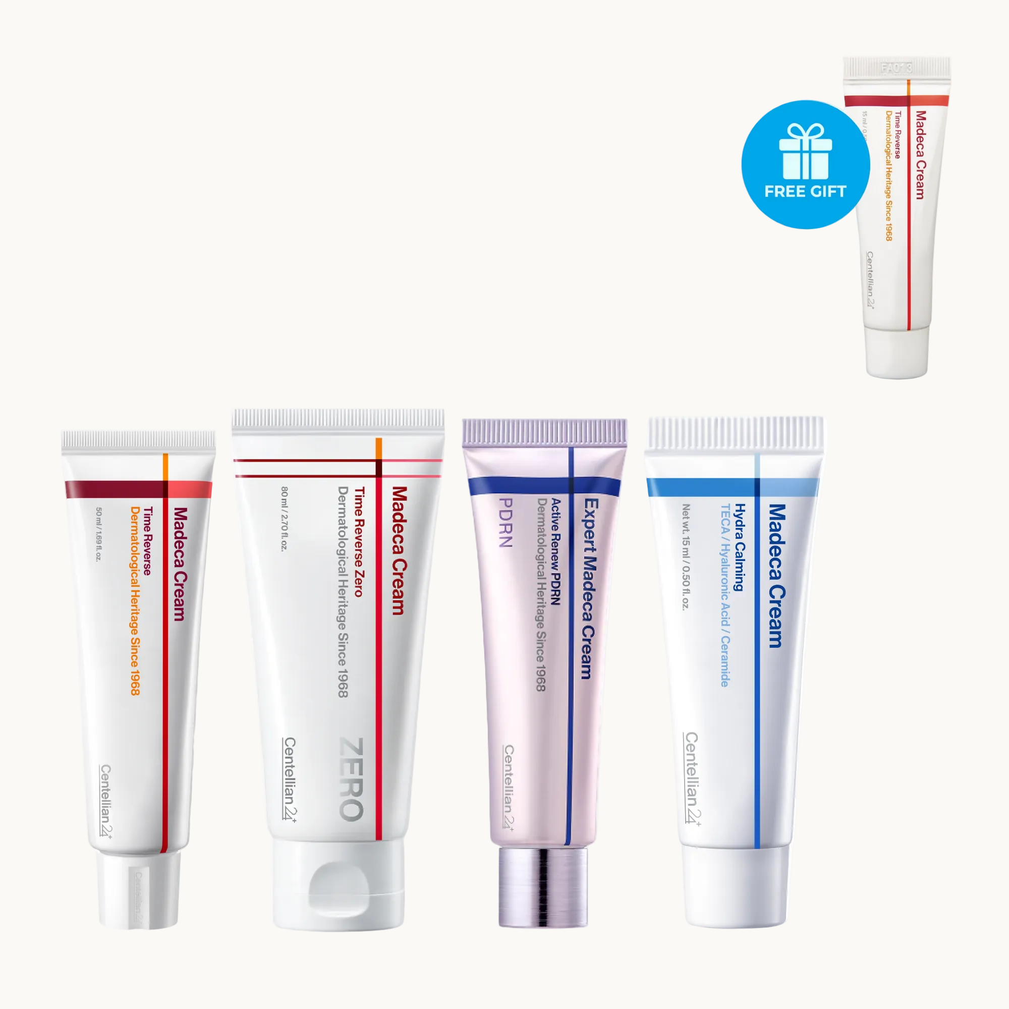[Centellian24] Madeca Cream Special Set + Free Gift (Madeca Cream Time Reverse 15 mL)