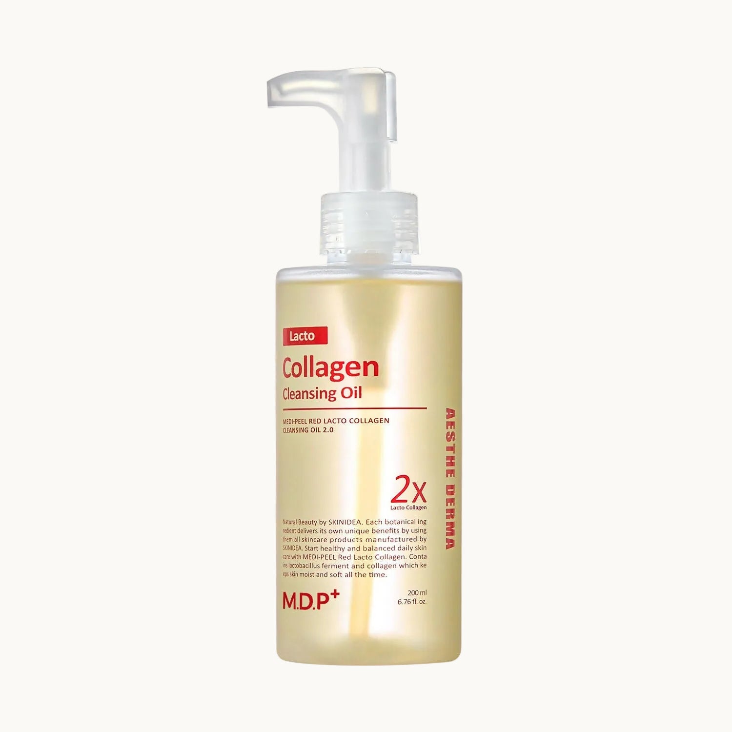 MDP+ RED LACTO COLLAGEN CLEANSING OIL 2.0 200ml