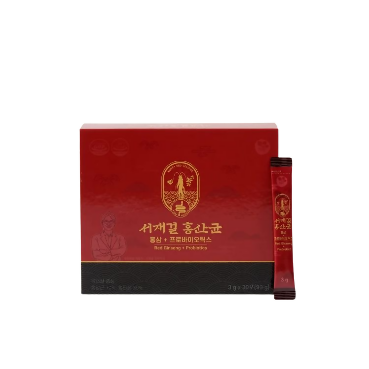 Dr. Jae-Geol Seo’s Red Ginseng Probiotics 1 BOX (30 sachets / 30-day supply)