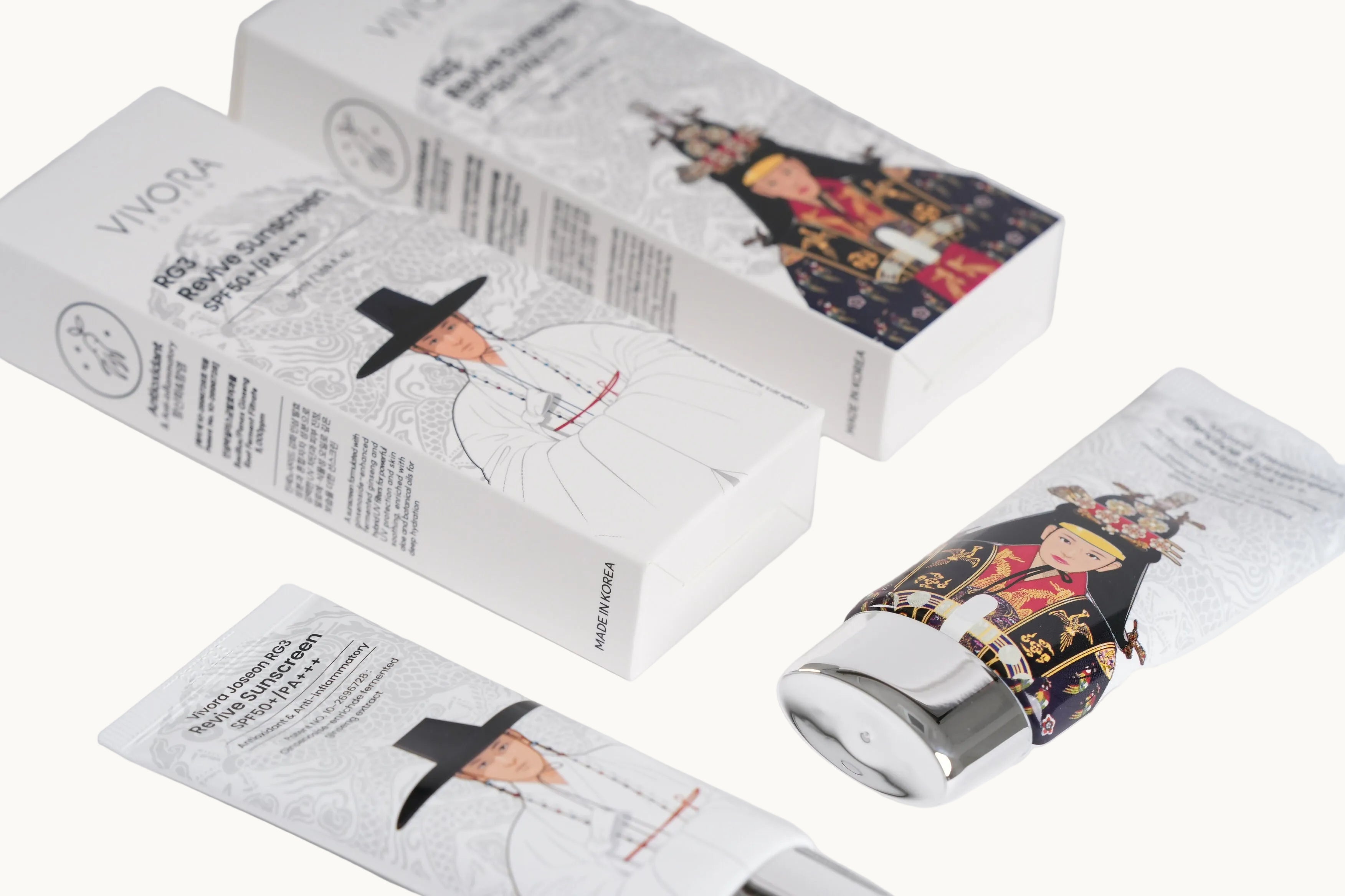 [2-Pack] Vivora Joseon RG3 Sunscreen – Korea's First Fermented Ginseng