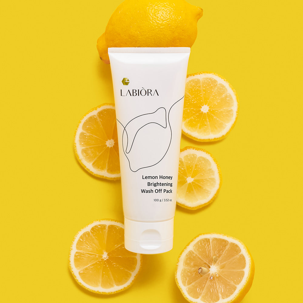 LABIORA Lemon Honey Brightening Wash Off Pack