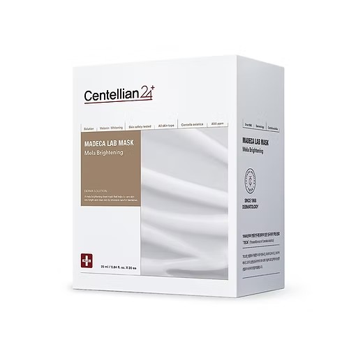 [Centellian24] Madeca Lab Mask Pack 1box(20 sheets) - 3 Variants(Wrinkle, Brightening, Hydrating)