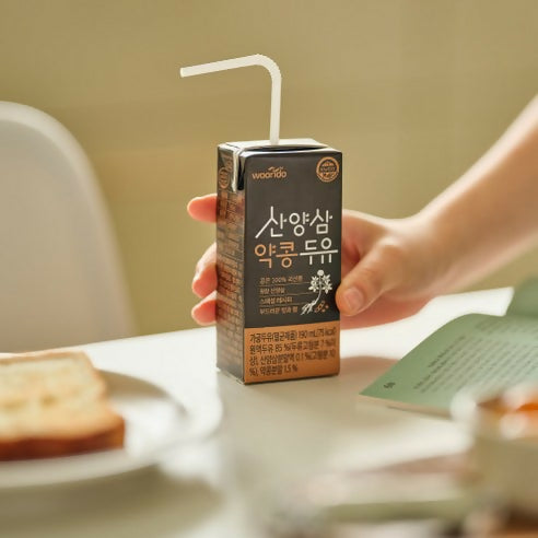 C. [Wooridoo] Wild-Cultivated Ginseng Black Soybean Soy Milk ((190ml * 16 )x 4 box)
