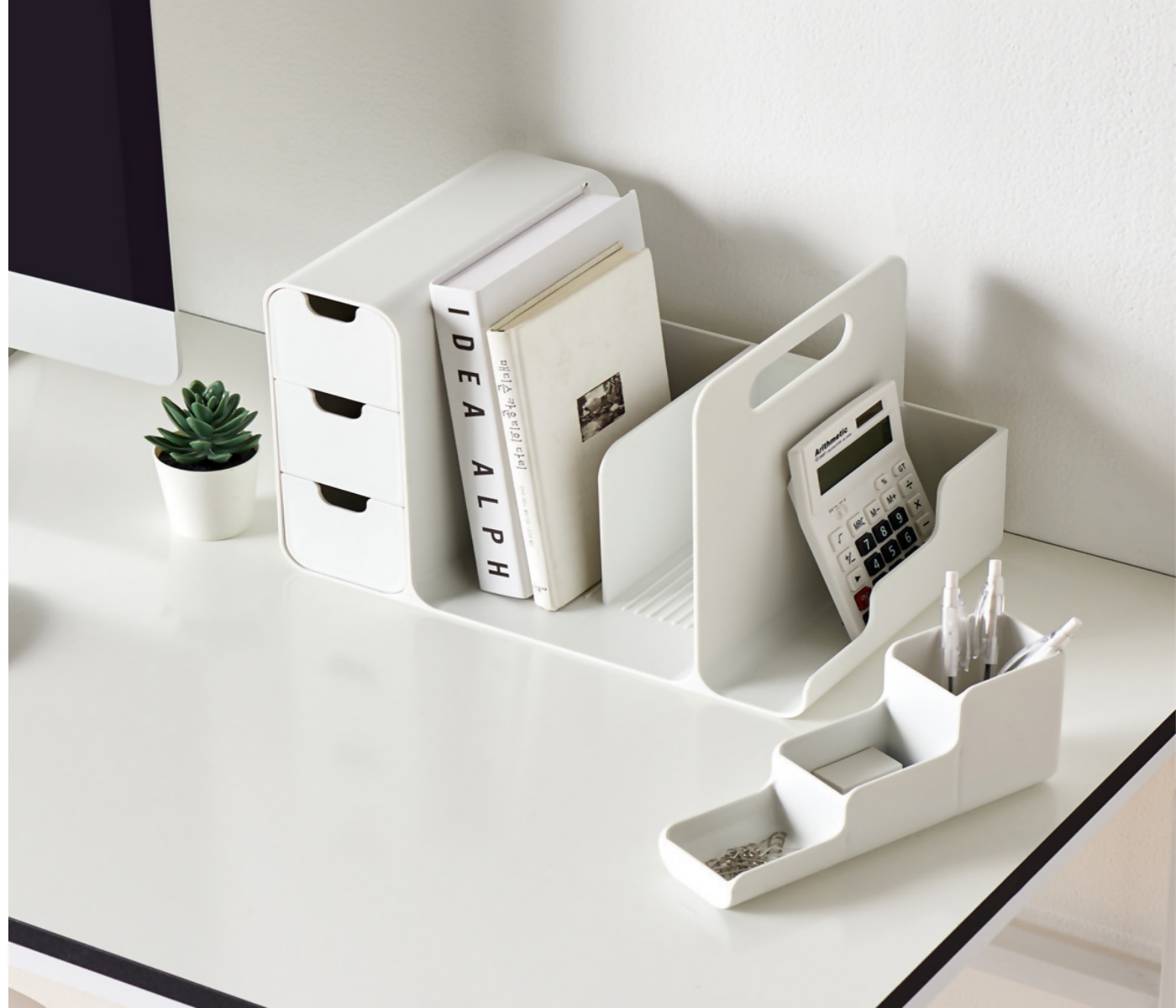 [SALE~9/30] Aromang Desk Organizer ( Book shelf, Desk Organizer With Drawers )