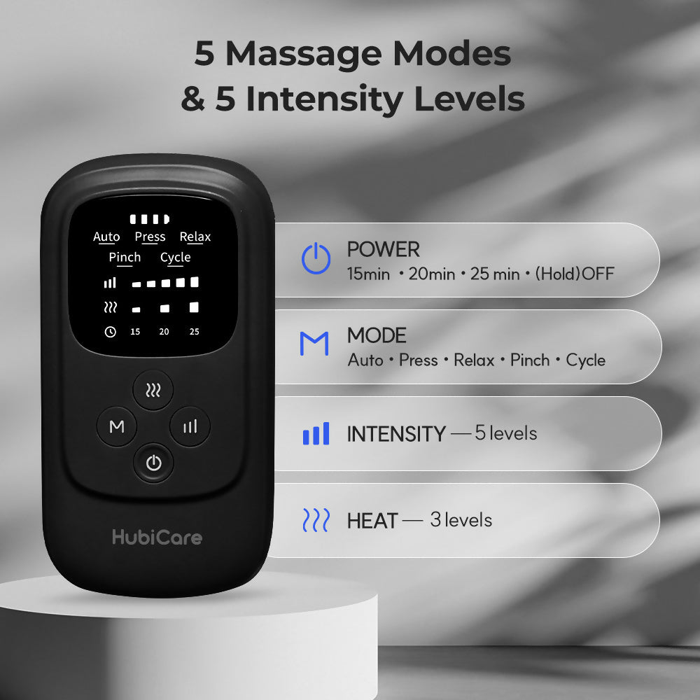 [HuBDIC] HubiCare Cordless Calf and Feet Massager FE-7305 (Black)