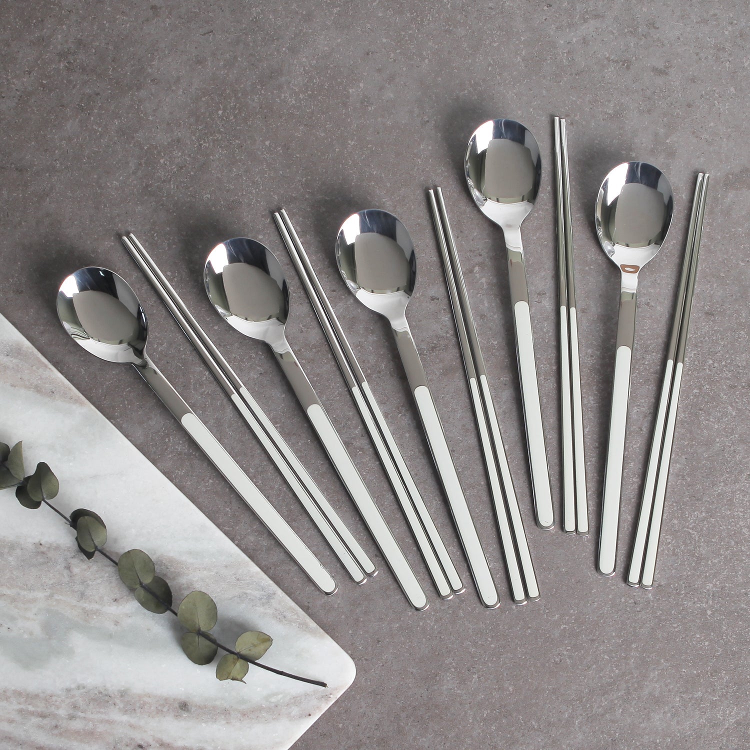 [SALE] Goldenbell Spoon & Chopsticks 10 pcs set