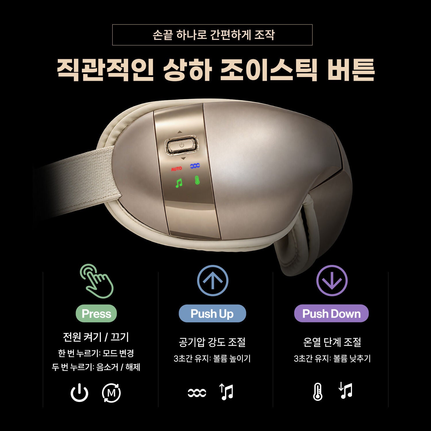 [HuBDIC] HubiCare Myfit HEM-9 눈 마사지기 