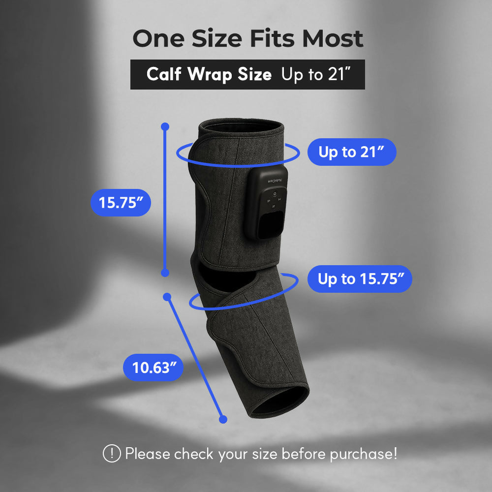 [HuBDIC] HubiCare Cordless Calf and Feet Massager FE-7305 (Black)