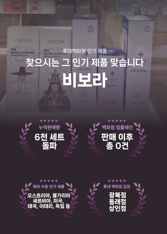 [2-Pack] Vivora Joseon RG3 Sunscreen – Korea's First Fermented Ginseng