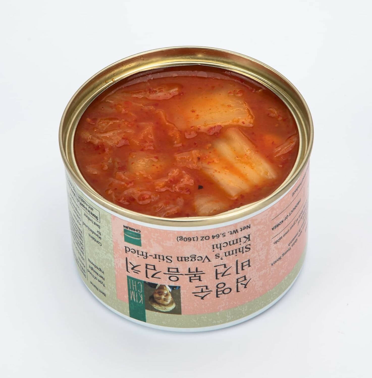 Shim's Vegan Stir-fried Kimchi 160g - 한식의 대가 심영순 비건 볶음김치 160g x 8개입