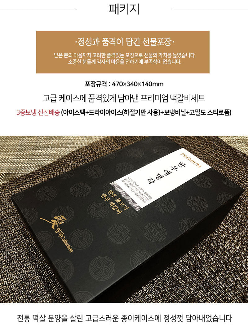 [KOREA25] 12. Premium Hanwoo Damyang-style Tteokgalbi Set #2