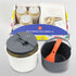 Kkini kit Microwave-only Rice Cooker+Refillable Dried Veggies(Dried Yuchoy) + rice set끼니키트 전용밥솥 + 리필용 나물&쌀 세트 (유채나물 한 끼)