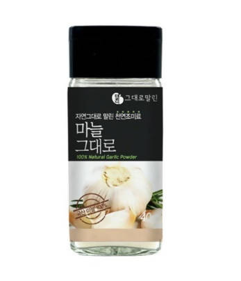 100% Natural Korean Garlic Seasoning 40g 천연조미료 마늘 그대로 40g
