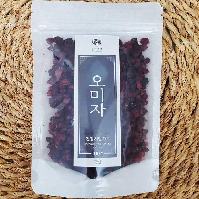 HealingNFarm Premium Dried Schisandra Berry (Omija)100g 몸애조화 오미자 100g