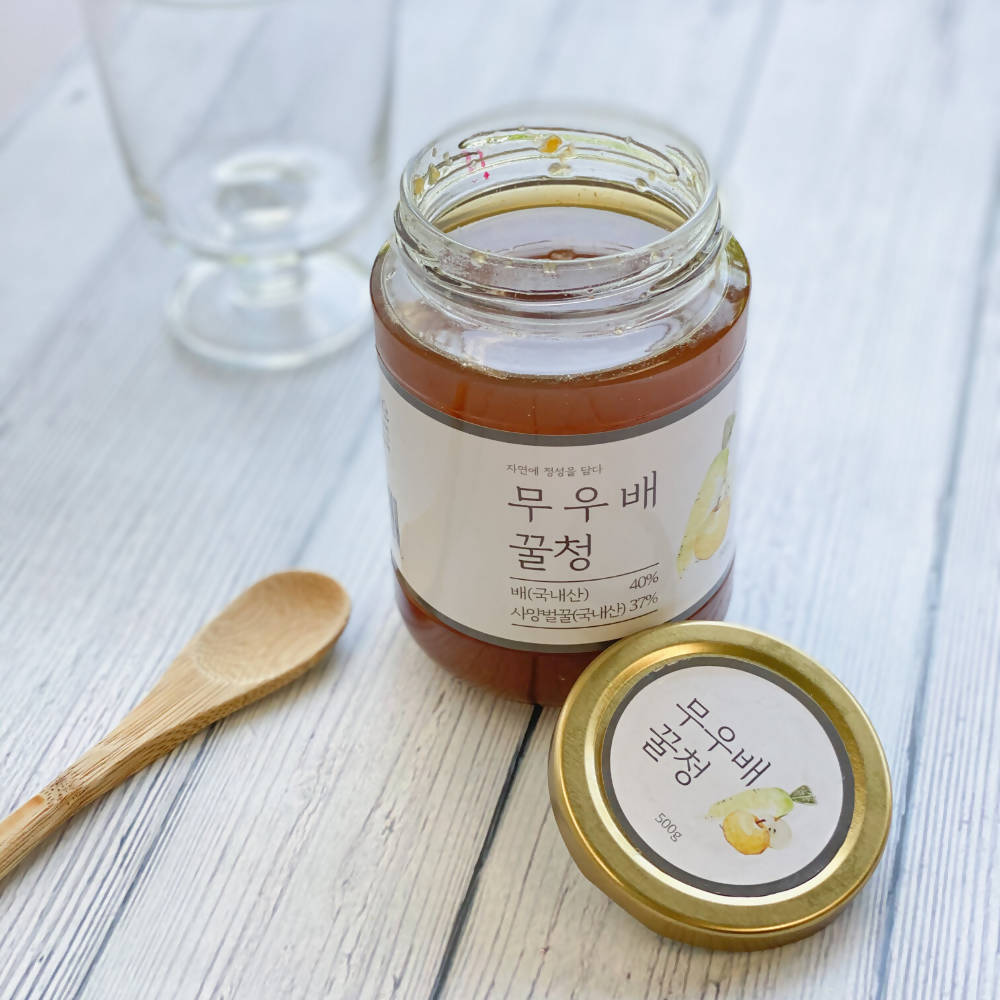 Korean Pear and Radish Honey Tea 500g 이고장 무우배 꿀청 500g