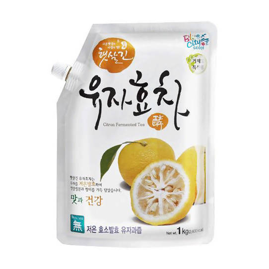 Citron (Yuja) Fermented Tea Concentrate 1kg 거제 햇살긴 유자효차 (액상차) 1kg