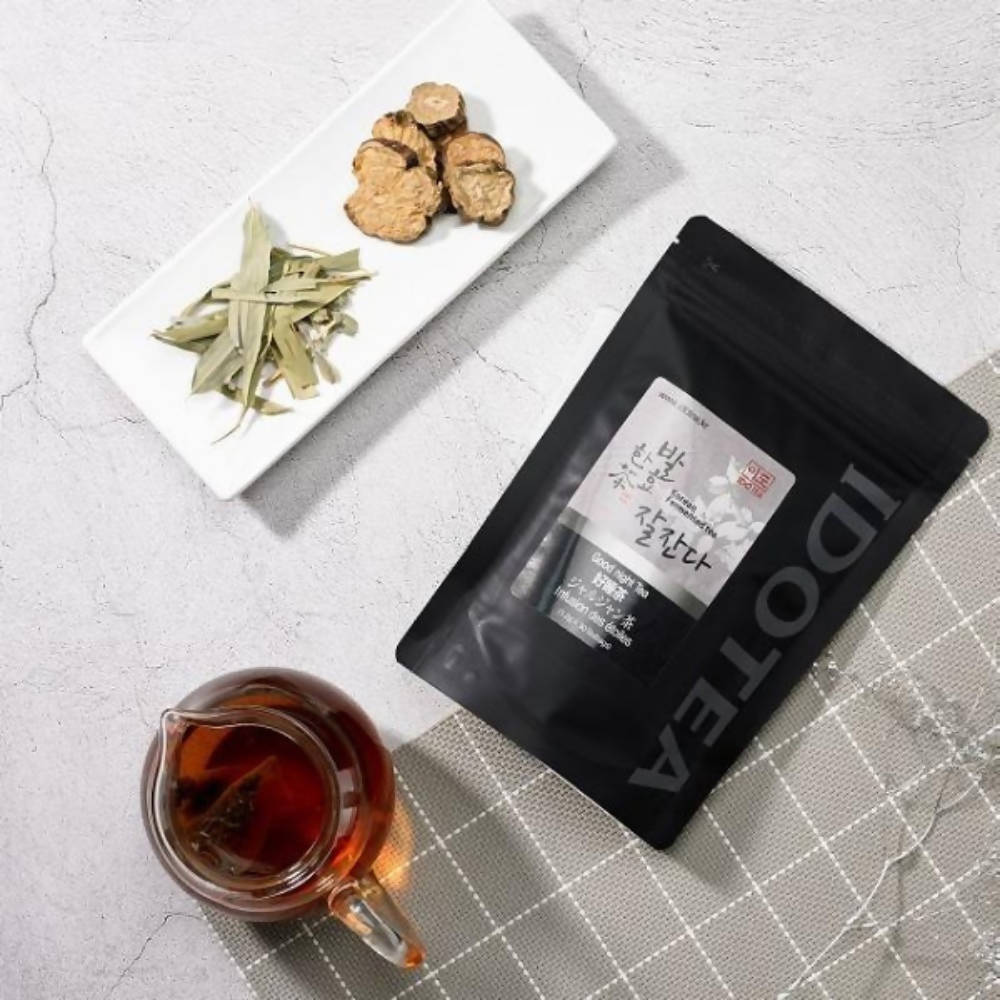 IDO Tea Fermented Herbal Tea - Good Night Tea for Sleep (1.2g x 30 teabags) 이도 발효한차 잘잔다 (1.2g*30티백)