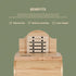 EVERJOY KN-103 Infrared Wood Dry Heated Sauna for Home (에버조이 건식 반신욕기 KN-103)