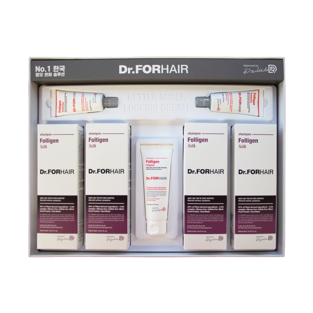 [SALE] [DR.FORHAIR] DR.FORHAIR FOLLIGEN SILK SHAMPOO SET & Special Gift