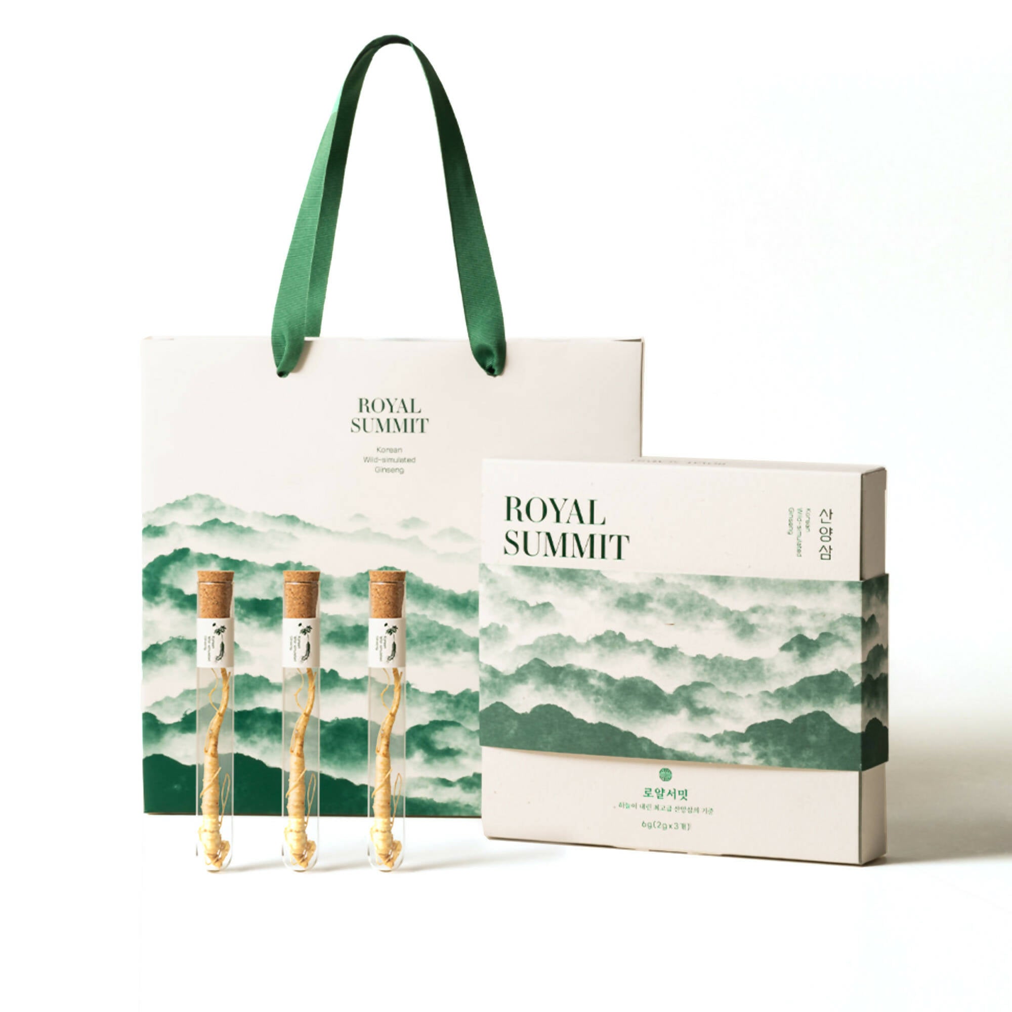 ROYAL SUMMIT Ginseng 품격있는 선물 - 산양삼 기프트 박스(3개입)