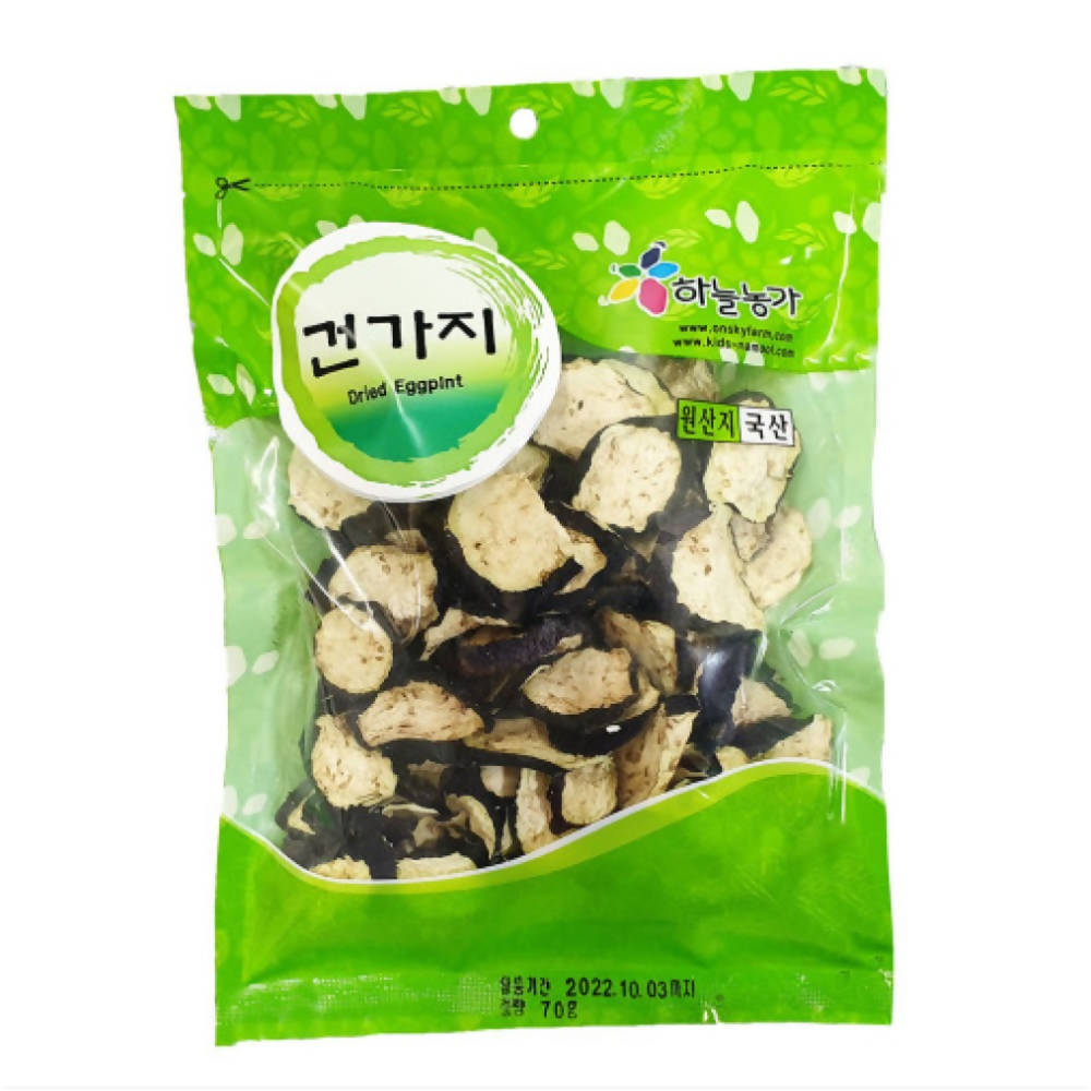 ONSKY FARM Dried Eggplant 70g 하늘농가 말린 가지 70g