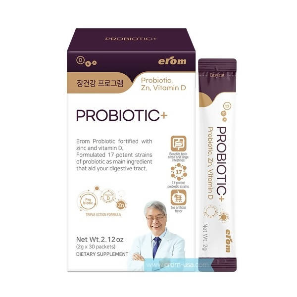 Erom Probiotic+ (이롬 장면역유산균) 30 stick packs